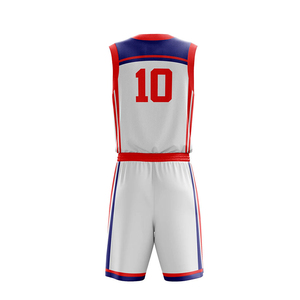Uniforme de Baloncesto con Sublimación Personalizada de Último Estilo, Nuevo Diseño de Jersey sin Mangas y Pantalones Cortos para Venta en Línea - Product Image 2