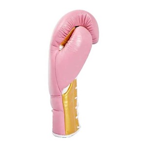 ถุงมือชกมวย MMA ระดับมืออาชีพ หนัง PU แบบผูกเชือก คู่หนึ่ง ระบายอากาศได้ดี น้ำหนักเบา ผลิตโดยผู้ผลิต - Product Image 3