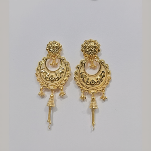 Classic <b>Gold</b> <b>Dangle</b> <b>Earrings</b> Fashionable 11058818GL Pendant Style - Product Image 2
