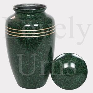 Urne funéraire galaxie émeraude pour adulte, taille moyenne, récipient commémoratif pour cendres, design cosmique décoratif - Product Image 3