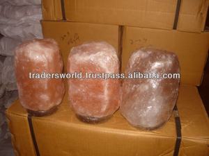 โคมไฟหินเกลือหิมาลัยแกะสลักด้วยมือรูปทรงธรรมชาติสำหรับตกแต่งบ้าน - Product Image 6