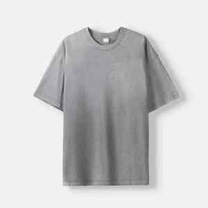 T-shirts décontractés pour hommes, style vintage, imprimé numérique, polyester/coton, coupe oversize, épaules tombantes, séchage rapide - Product Image 3