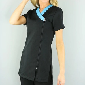 Tunique de salon de beauté personnalisée, nouvelle mode, élastique, uniforme de spa, uniforme de personnel d'hôtel - Product Image 5