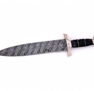 Handcrafted Patterned Steel Long-Profile <b>Craft</b> <b>Tool</b> Stacked Washer Handle Executive Display Piece - Product Image 1