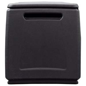 Grande boîte de rangement de jardin 100% polypropylène gris foncé et noir - Solution de rangement et de stockage - Product Image 4