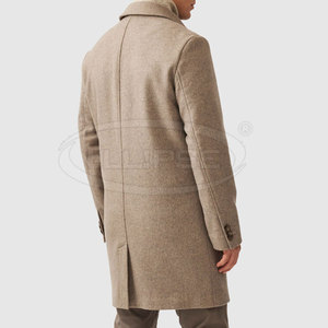 Manteau d'hiver en laine imperméable de qualité supérieure, design une pièce, couleurs personnalisables, coupe ajustée, écologique, respirant, professionnel - Product Image 4