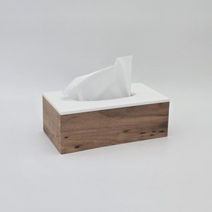 กล่องใส่กระดาษทิชชูไม้ ที่ใส่ของตกแต่งบ้านสไตล์โมเดิร์น - Product Image 5