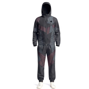 Casual Men <b>Wind</b> <b>Breaker</b> Suit Lightweight Athletic Clothing With Full Zip Jacket For Running Fitness Training And Everyday - Product Image 4