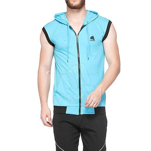 Men Winter <b>Gym</b> Sleeveless <b>Hoodies</b> Casual Slim Fit Digital Printing High Quality Breathable - Product Image 5