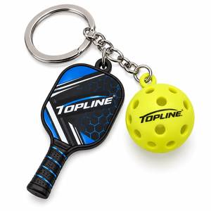 Llavero de pickleball mini de alta calidad con núcleo de panal y agarre antideslizante, diseño moderno para aficionados al pickleball - Product Image 6