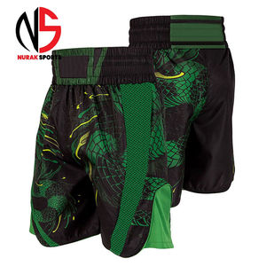 กางเกง MMA สำหรับผู้ชาย กางเกงชกมวยสำหรับฝึกซ้อม ทนทาน ระบายอากาศได้ดี แห้งเร็ว น้ำหนักเบา สีสันปรับแต่งได้ - Product Image 2