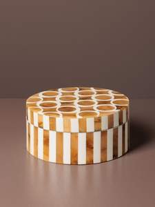 Handmade Ivory Bone Inlay Jewelry <b>Storage</b> <b>Box</b> with Geometric Pattern Custom Size Decorative Organizer Wholesale Supply Worldwide - Product Image 6