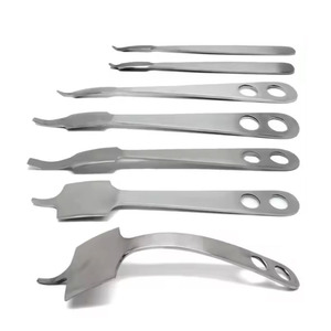 Juego de Retractores Hohmann de Uso Profesional, Elevadores de Hueso, Instrumentos Quirúrgicos Ortopédicos de Acero, Manual, Java Surgical - Product Image 1