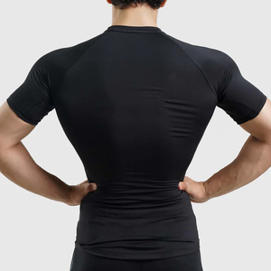 <b>Men</b> Compression T-Shirt Gym Wear Slim Fit Quick Dry Athletic Sports Shirt Breathable <b>Stretch</b> Fitness Training Top - Product Image 5