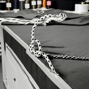 Nouvelle arrivée écologique tressé personnalisable longueur sangle sangle main corde en plastique pointe poignée pour sacs vêtements chaussures maison - Product Image 2