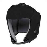 Nouveau design de protège-tête de boxe intégral en PU, avec aérations réglables, haute qualité, vente en gros, protection faciale économique