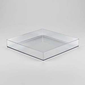 Plateau de service moderne en acrylique pour le café et le thé, plateau de service décoratif en acrylique pour la maison et le bureau - Product Image 1