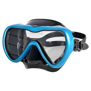 Aropec M1-AL101 OEM ODM Fabricante Personalizado, Máscara de Buceo de Seguridad para Adultos de Alta Calidad con Doble Ventana de Vidrio Templado, Snorkel Subacuático - Product Image 2