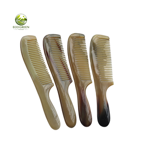 Peine de Cuerno Natural Hecho a Mano, Antiestático, Sin Costuras, Ecológico, Herramienta para el Cuidado del Cabello para Mujeres y Hombres - Product Image 5