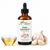 Minyak Bawang Putih Organik Bersertifikat Allium Sativum Minyak Esensial Murni 100% Murni Distilasi Uap Kosmetik Alami Perawatan Kulit Perawatan Rambut