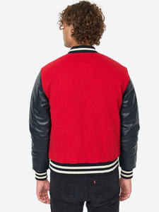 Chaqueta Universitaria Varsity 100% Lana, Chaqueta de Béisbol Varsity Bordada, Ligera, Profesional, para Hombre - Product Image 6