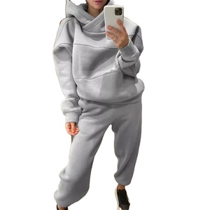 Produit d'hiver sexy très vendu pour femmes Logo personnalisé et impression Nouveau survêtement unisexe personnalisé - Product Image 3