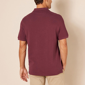 Camisas Polo Clásicas de Algodón Suave y Cómodo para Hombre, de Color Sólido, Manga Corta, Transpirables, Informales, Esenciales para el Verano - Product Image 2