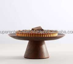 ที่วางเค้กผลไม้ไม้อะคาเซียแบบย้อนยุคสไตล์ญี่ปุ่นมาใหม่ถาดตกแต่งที่ใช้ในครัวเรือนโต๊ะวางโชว์เค้ก - Product Image 5