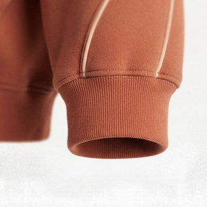 Best Men's Winter <b>Oversized</b> <b>Hoodie</b> 100% Cotton Fleece Heavyweight Reinforced <b>Stitching</b> Pocket Design Eco-Friendly OEM Service - Product Image 5