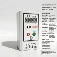 Contrôleur numérique Hydroplus pour pompe solaire, automatisation de l'irrigation, remplissage de réservoir de puits, unité de phase