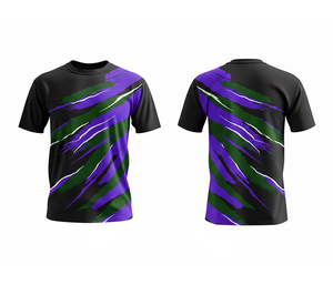 Fashionable Custom Sublimation T-Shirts for Casual Wear and Team Uniforms| <b>Men</b> Women Youth Sizes | Lightweight Quick Dry - Product Image 3