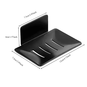 Soap Cage Carbon Steel Professional Quality Bathroom <b>Shower</b> Soap Tray Wall Mounted Drainage Soap Dish Box Holder <b>Storage</b> Rack - Product Image 6