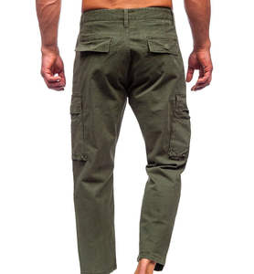 Pantalones Deportivos Personalizados para Hombre, Tejidos, Rectos, Elásticos en 4 Direcciones, Tipo Cargo, para Senderismo, Golf, Tácticos, de Secado Rápido, con Cintura Elástica y Bolsillos, Estilo Jogger - Product Image 3