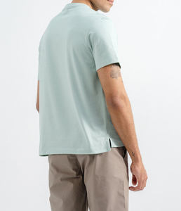 T-shirt formel à manches courtes pour homme, coupe ajustée, séchage rapide, imprimé uni, taille US personnalisée, pour la gym et le fitness - Product Image 5