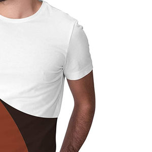 T-shirts pour hommes en coton 100% fabriqués au Pakistan, coupe ajustée, manches longues, respirants, séchage rapide, en tissu peigné, nouveau style 2026, service OEM personnalisé - Product Image 5