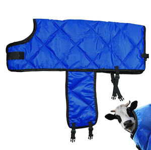 Venta al por mayor de mantas ajustables de nailon para terneros, a prueba de viento, ligeras, acolchadas, para ganado, cabras recién nacidas, burros y potros. - Product Image 6