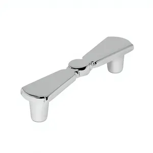 Glitter Brass Modern Design Durable Kitchen Drawer and <b>Wardrobe</b> Pull Handle Shiny Nickel Polished Furniture <b>Hardware</b> for Dining - Product Image 2