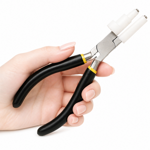Multi-Shape Jewelry Pliers Nylon Jaw <b>Craft</b> Tool for DIY Round Oval Square Mandrel <b>Wire</b> Forming - Product Image 6
