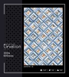 Elegante Azulejo de Porcelana de Alta Profundidad para Pared, 300x600mm, 30x60cm, 12x24, Acabado Mate, Estructura Perforada, Azulejo Decorativo para Revestimiento de Paredes - Product Image 1