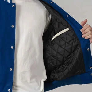 Chaquetas Varsity de invierno personalizadas, de cuero/lana, en oferta online a precio económico. - Product Image 3