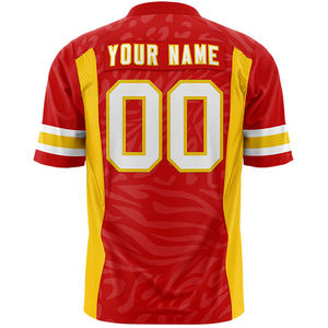 Chemises streetwear personnalisées, maillots de football américain sublimés, design personnalisé, créez votre propre maillot de football américain - Product Image 4