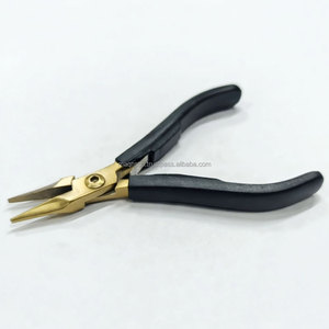 Alicates de Punta Plana de Alta Calidad, Acero Inoxidable, Mordazas Lisas para Moldear, Sujetar y Doblar, Personalizables para Joyería - Product Image 1