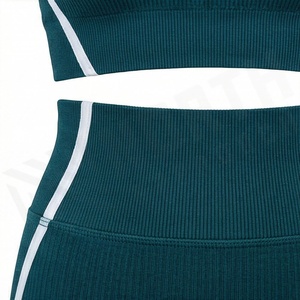 Conjunto de Yoga para Mujer, Traje Deportivo para Gimnasio, Bra Deportivo, Leggings, Pantalones, Ropa Deportiva de Diseño Personalizado, Ropa Atlética - Product Image 5