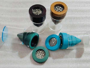 เตาเผาบาคูร์ไม้จันทน์อารบิกเรซิ่นอีพ็อกซี่คุณภาพพรีเมียม ทำด้วยมือ สำหรับกลิ่นอู๊ดเข้มข้น พิธีกรรมทางศาสนา ตกแต่งรอมฎอนและอีด - Product Image 3