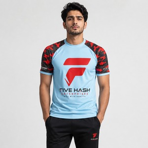 T-shirt confortable pour homme, conçu avec un tissu de qualité, respirant, confortable et durable pour un usage quotidien. - Product Image 1