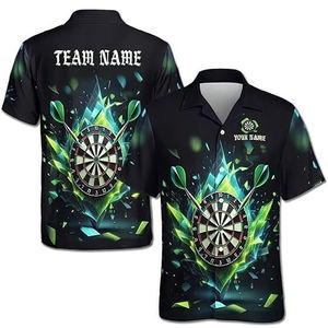 Dardos Personalizados para Camisetas con Impresión por Sublimación, 100% Poliéster, Secado Rápido, Transpirables, Unisex, con Impresión de Logotipo - Product Image 6