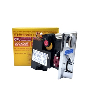 <b>Arcade</b> Coin Acceptor <b>Box</b> Steel Electric Multi-Coin Selector for Car Vending Machine and Gaming System Model YD-SG828 Customized - Product Image 1