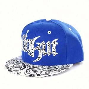 Casquette unisexe imperméable de haute qualité avec broderie de fleurs de cajou et alphabet, style hip-hop européen et américain - Product Image 3