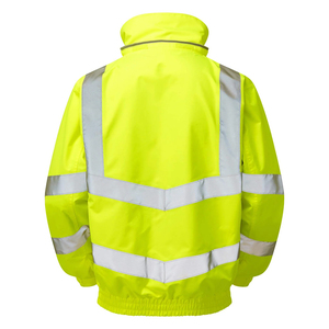 Lightweight Custom Men's Workwear Jacket <b>Waterproof</b> Safety <b>Work</b> Jacket for Sale Customizable Hi Vis Reflective Jackets for Men - Product Image 2