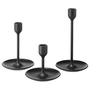 Support à bougie en aluminium moulé, best-seller, pour la décoration intérieure, finition noir mat, qualité supérieure, fait main, personnalisable, vente en gros - Product Image 5
